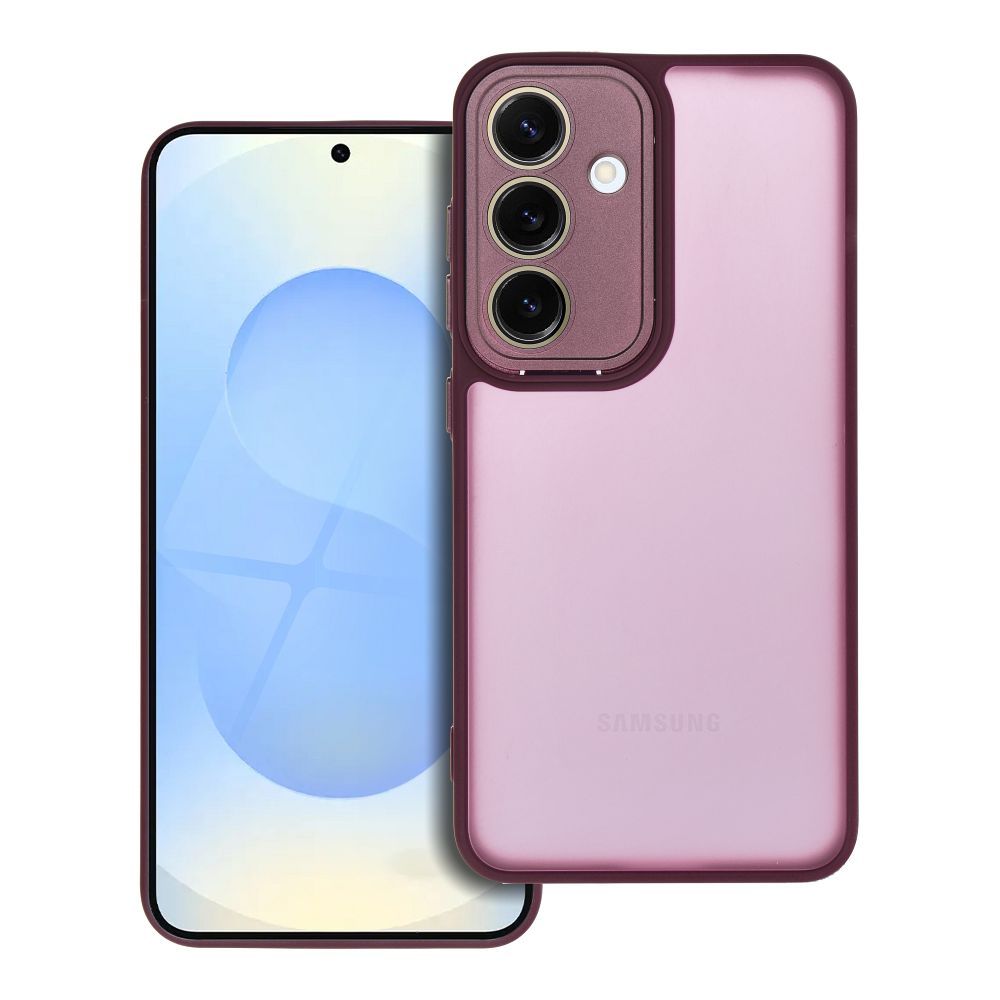 Farebný kryt VARIETE Case pre SAMSUNG S25 fialový