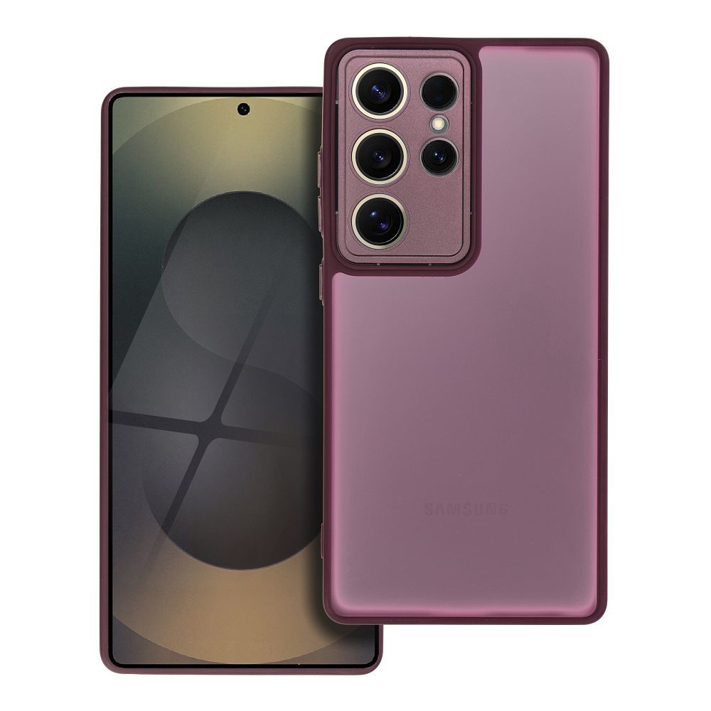 Farebný kryt VARIETE Case pre SAMSUNG S25 Ultra fialový