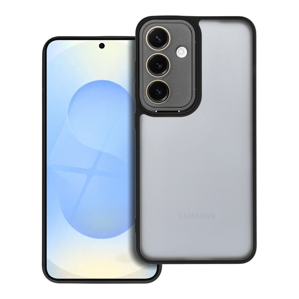 Farebný kryt VARIETE Case pre SAMSUNG S25 čierny