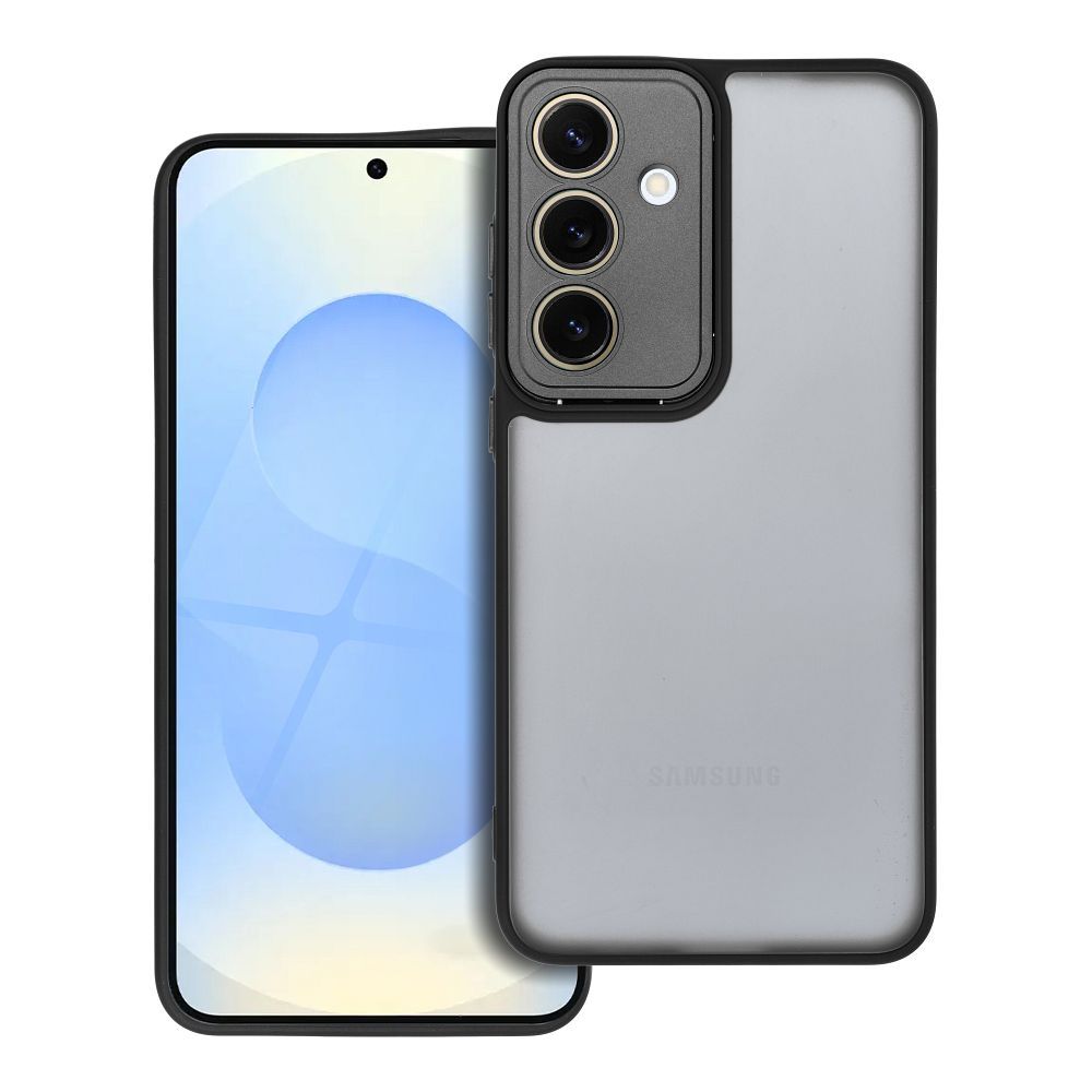 Farebný kryt VARIETE Case pre SAMSUNG S25 Plus čierny