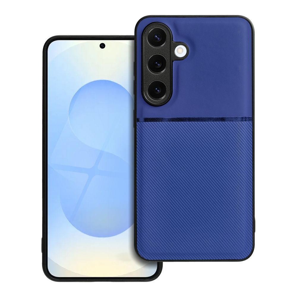 Štýlový kryt Forcell Noble pre SAMSUNG S25 modrý