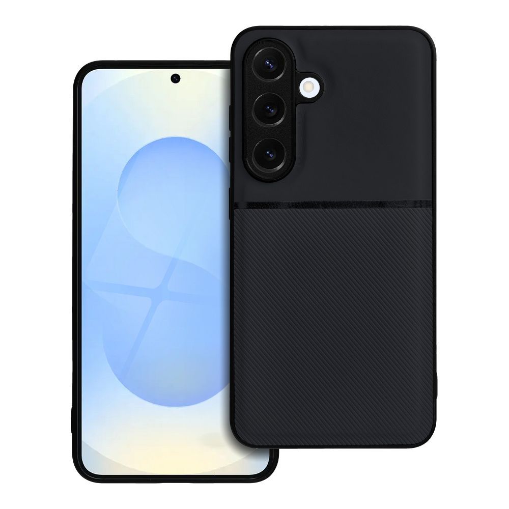 Štýlový kryt Forcell Noble pre SAMSUNG S25 čierny