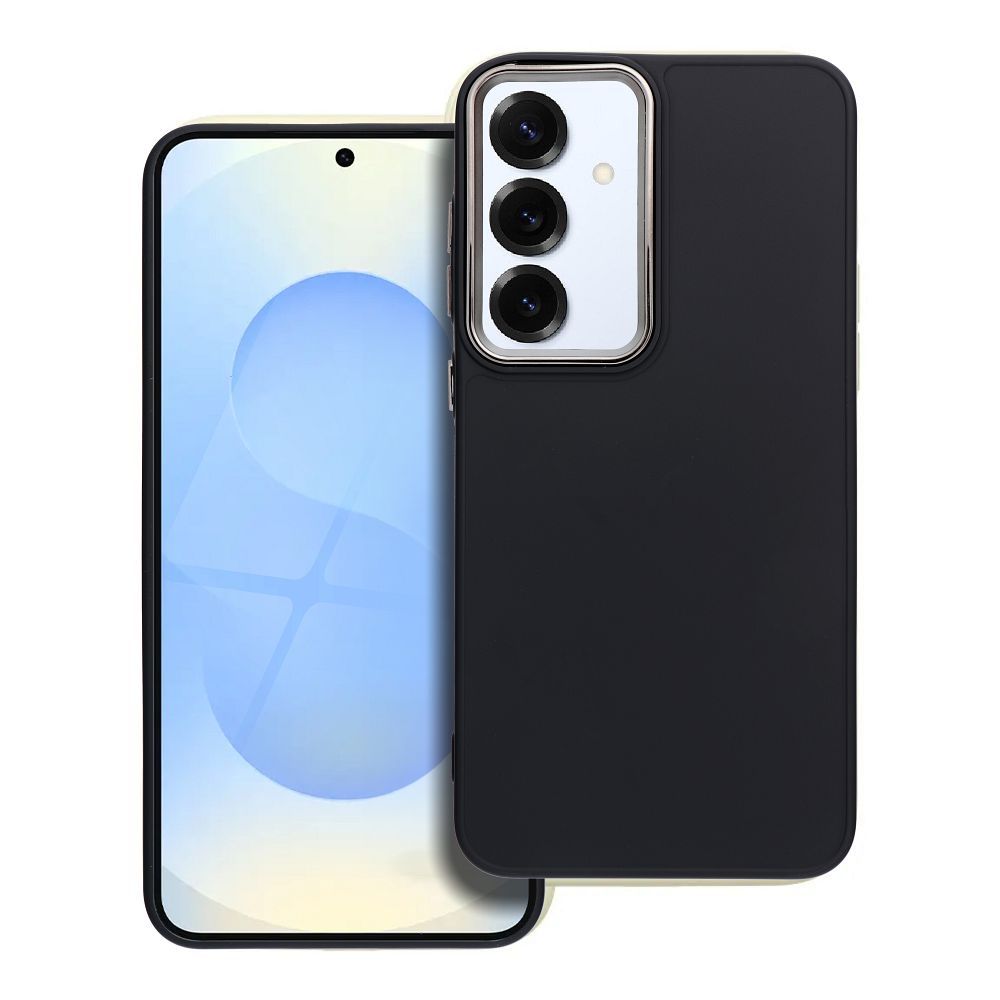 Štýlový kryt FRAME Case pre SAMSUNG S25 Plus čierny