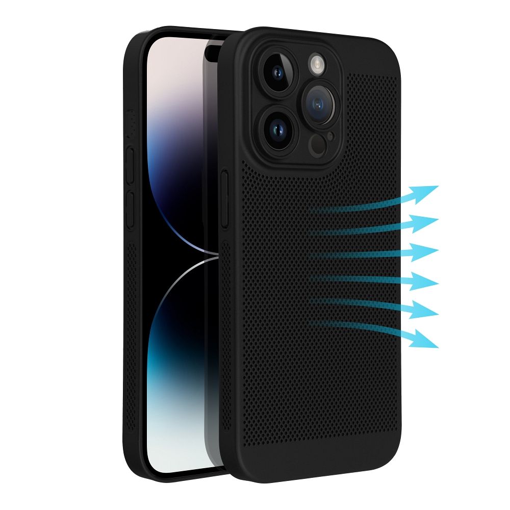 Štýlový kryt BREEZY Case pre SAMSUNG S25 Plus čierny