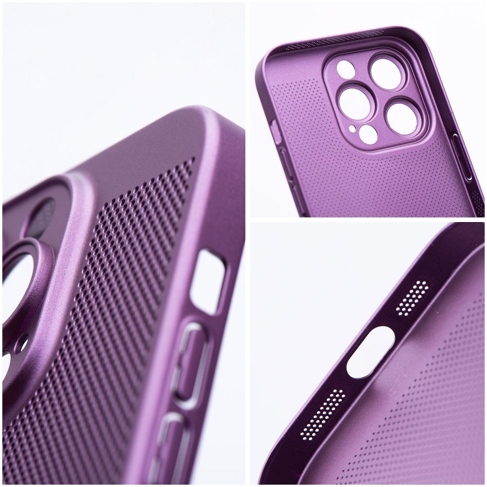 Štýlový kryt BREEZY case pre SAMSUNG S25 Plus fialový