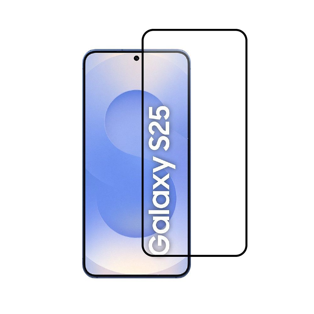 Tvrdené sklo 5D Blue Star - SAMSUNG Galaxy S25+/S25 Edge   - okraj čierny