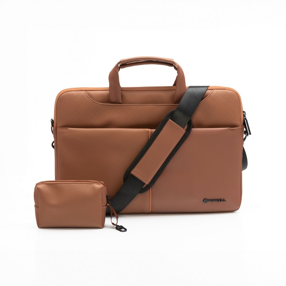 Taška pre notebook FORCELL F-PROTECT URBAN STYLE 15,6" hnedá