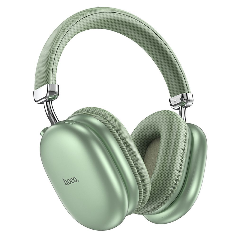 Bezdrôtové bluetooth slúchadlá HOCO W35 Max green