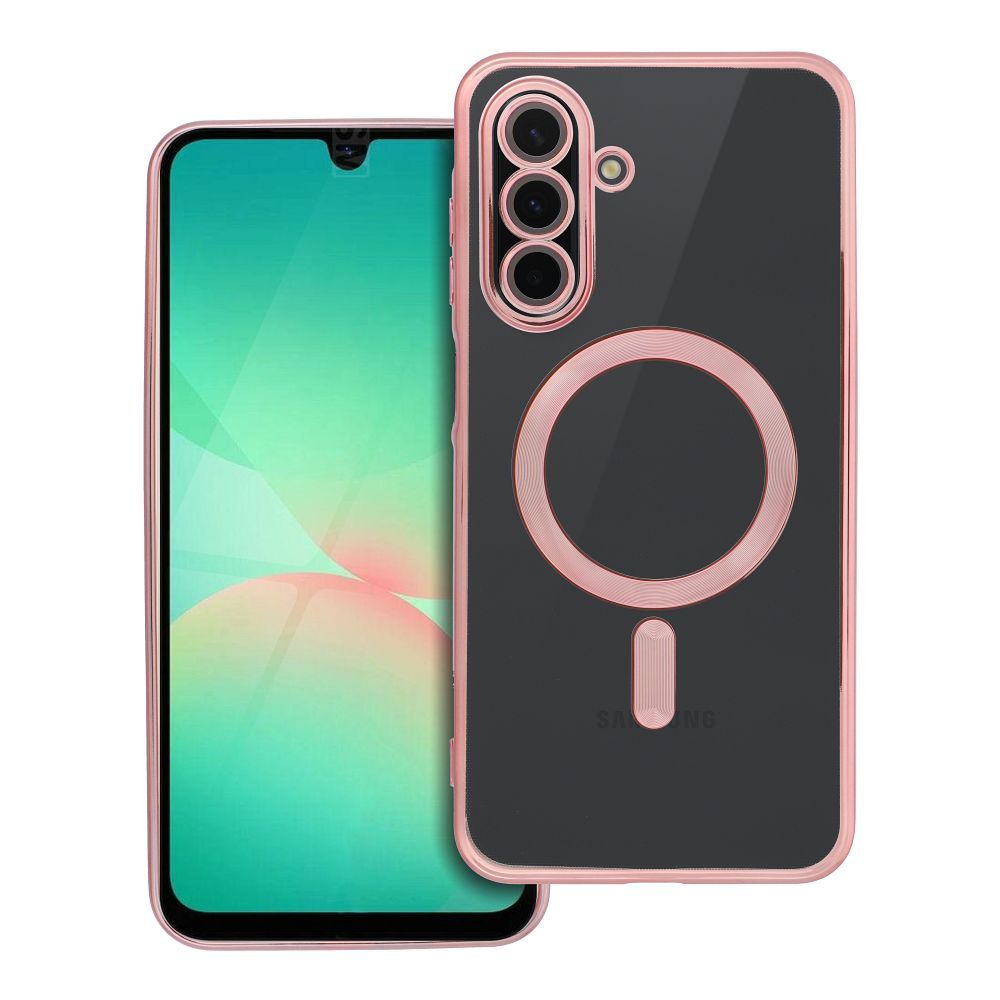 Puzdro ELECTRO MAG COVER pre SAMSUNG A26 ružovo zlaté