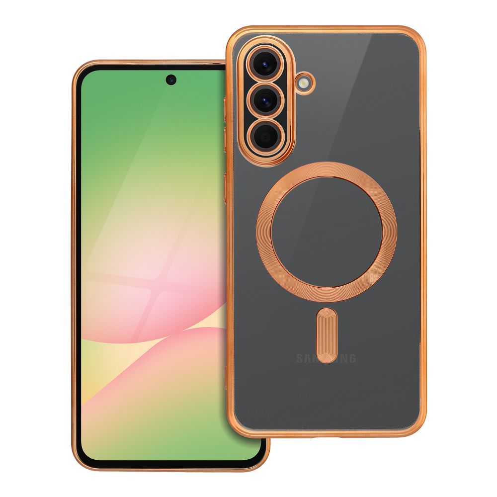 Puzdro ELECTRO MAG COVER pre SAMSUNG A56 zlaté