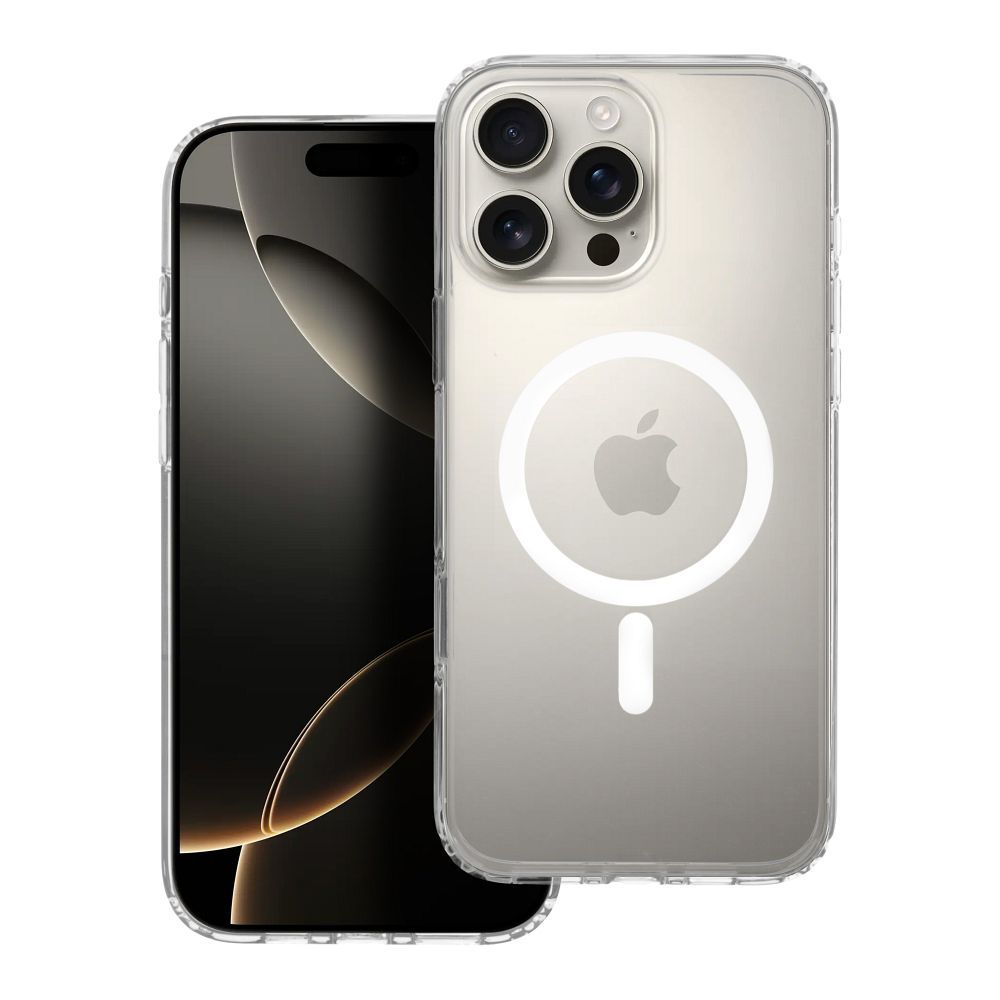 Priehľadný obal Clear Elite Mag Cover pre IPHONE 16 PRO MAX