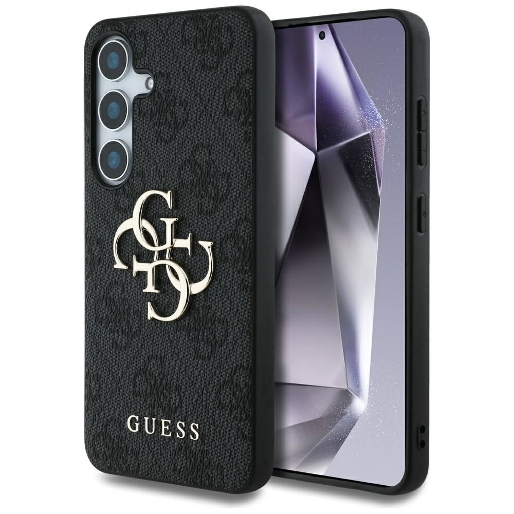 GUESS pre SAMSUNG S25 GUHCS25S4GMGGR (4G PU Big Logo) čierne