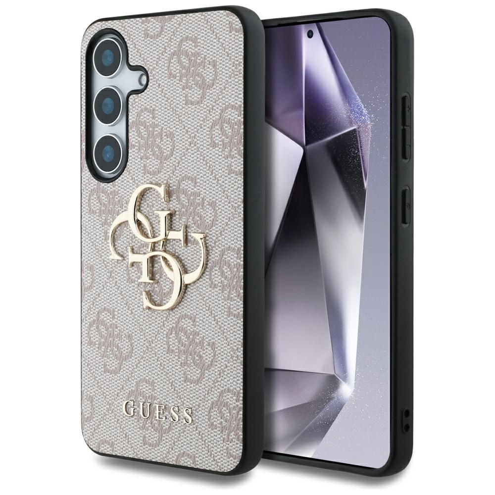 GUESS pre SAMSUNG S25 GUHCS25S4GMGPI (4G PU Big Logo) ružové