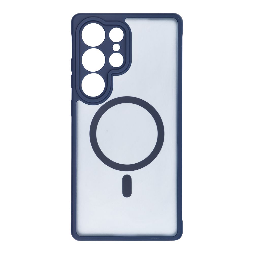 MagSafe kryt FULL MATTE MAG COVER pre SAMSUNG S25 Plus modrý