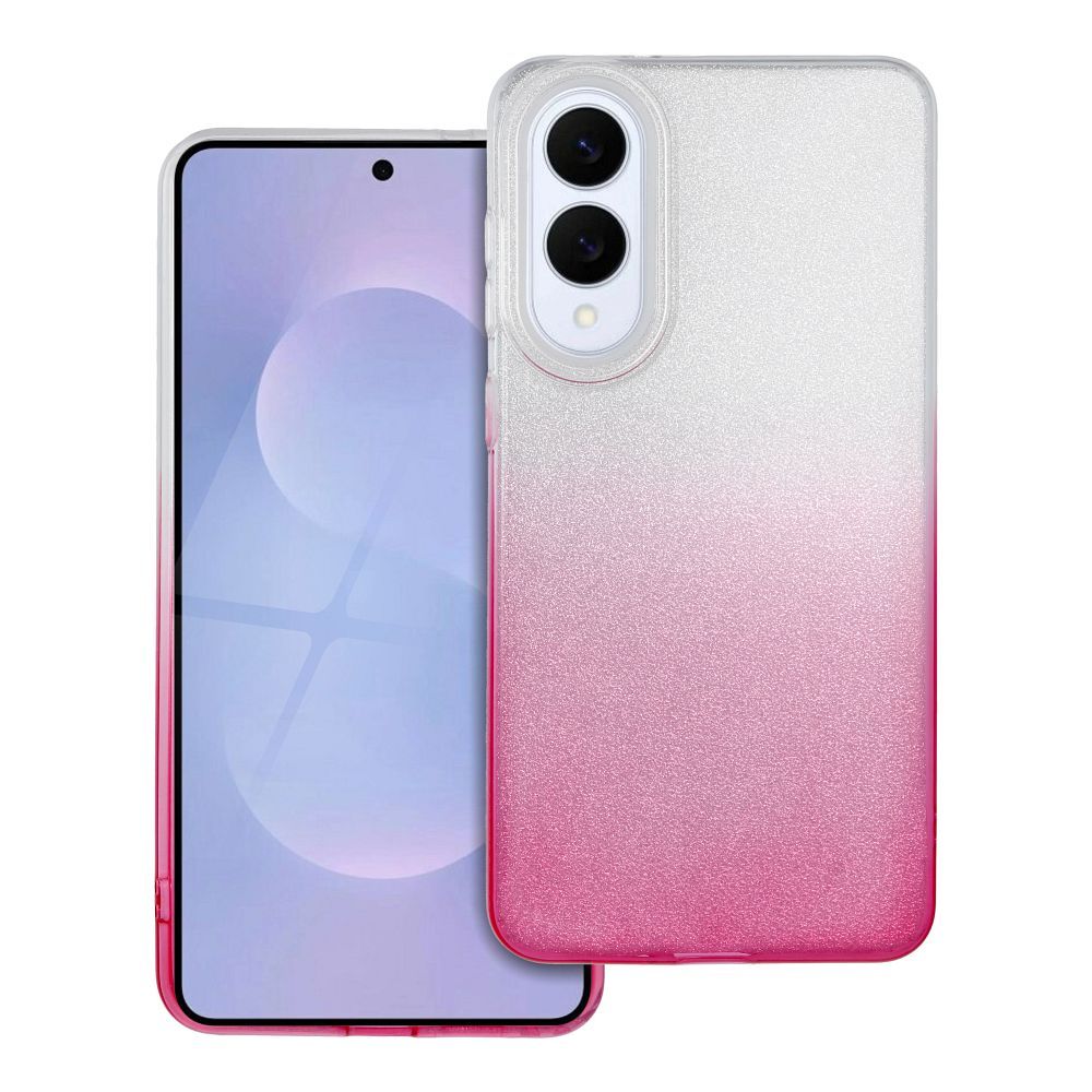 Kryt SHINING pre SAMSUNG S25 Edge transparent ružový