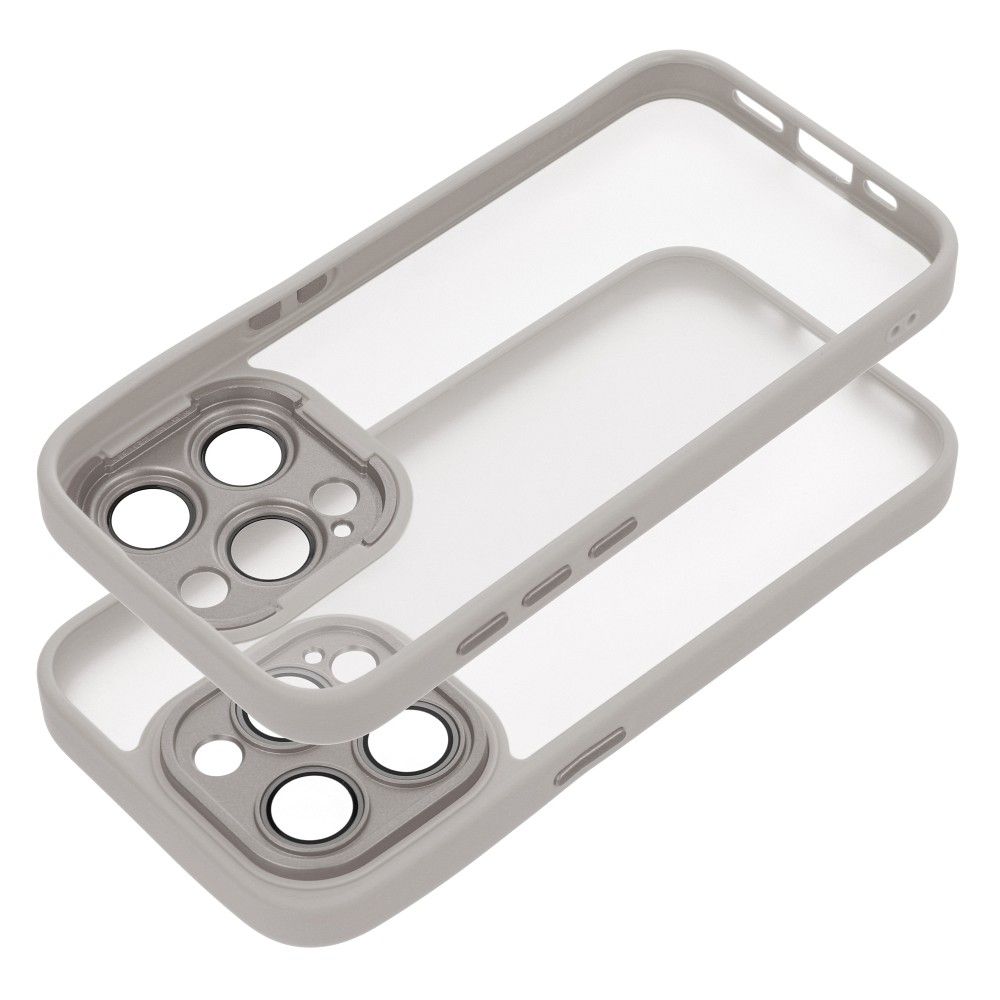 Farebný kryt VARIETE Case pre IPHONE 16e (SE 4 2025) sivý