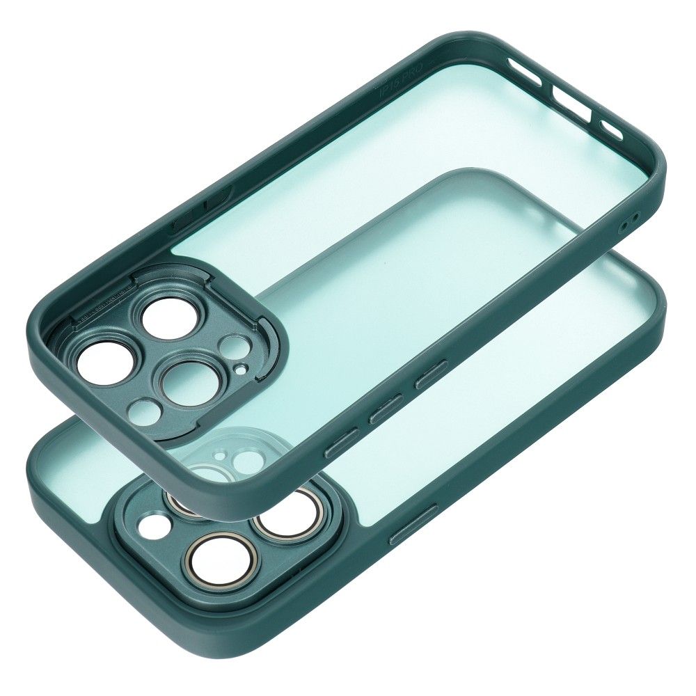 Farebný kryt VARIETE Case pre IPHONE 16e (SE 4 2025) zelený