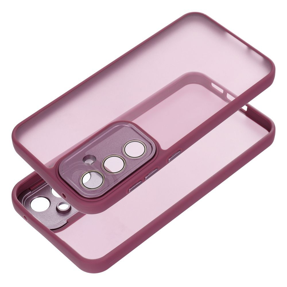 Farebný kryt VARIETE Case pre SAMSUNG S25 Edge fialový