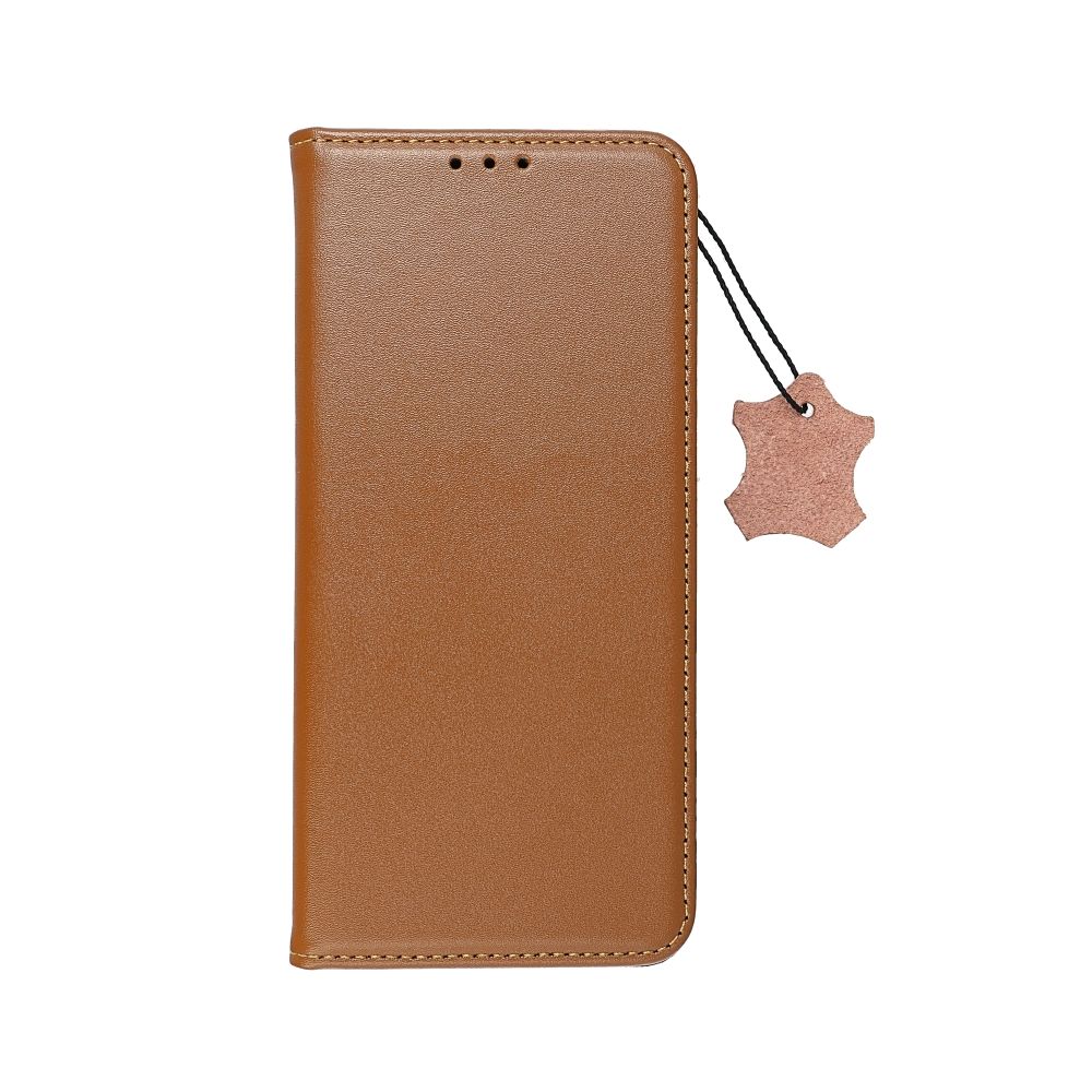 Kožené puzdroSMART PRO Book  pre SAMSUNG S25 Edge hnedé
