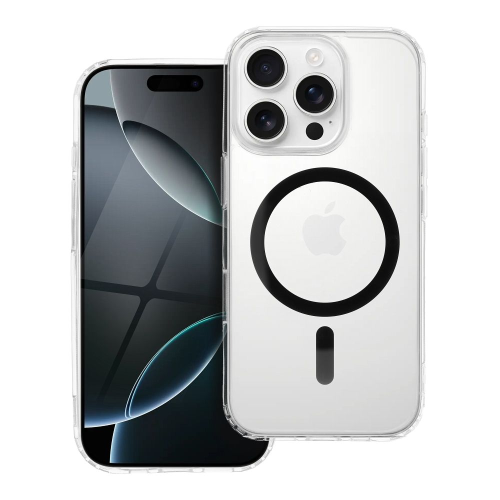 Priehľadný obal s for IPHONE 11 PRO čierny