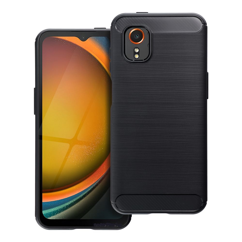 Puzdro CARBON pre SAMSUNG Xcover 7 Pro čierne