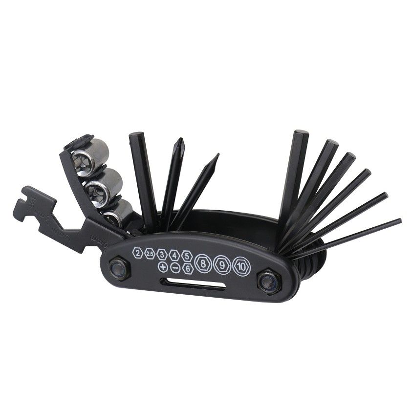 Sada kľúčov na bicykel Multitool FSBRK-001 čierna