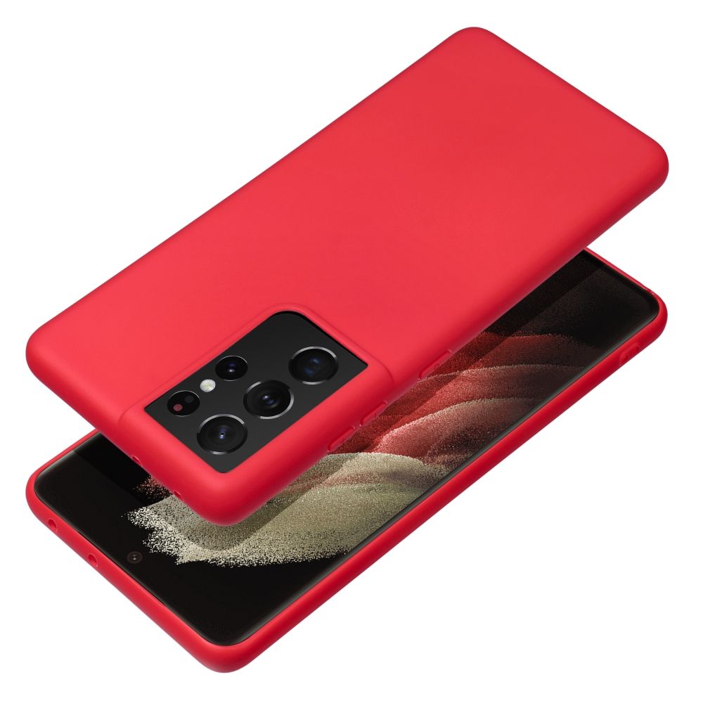 Puzdro Forcell SOFT pre SAMSUNG S25 Edge červené