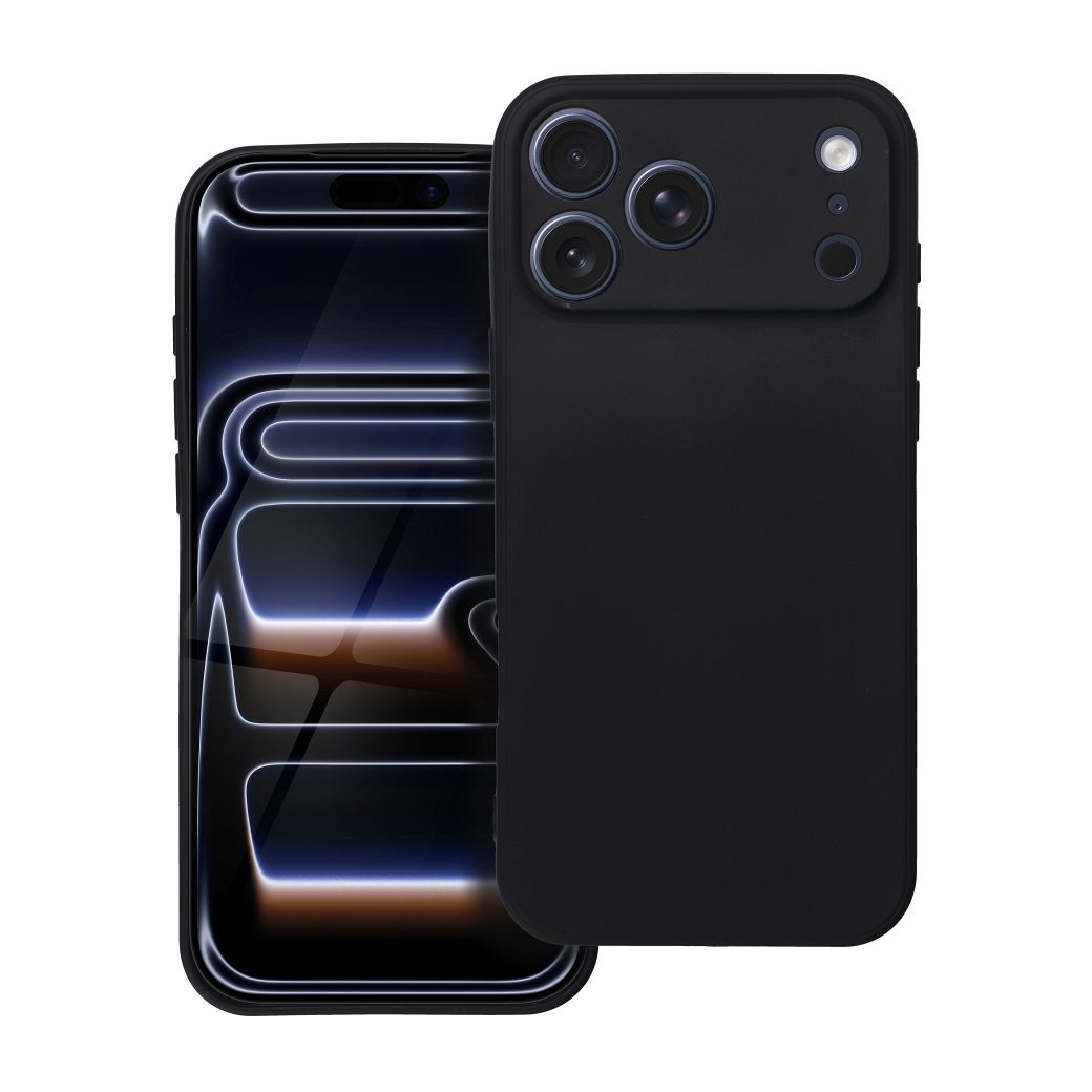 Puzdro Case for iPhone 17 PRO MAX Soft čierne