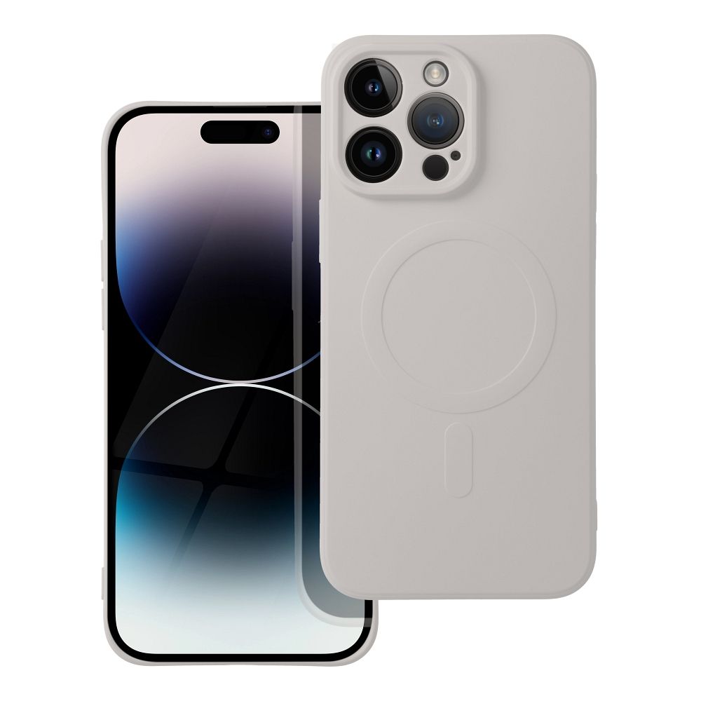 Obal SILICONE MAG COVER pre IPHONE 17 Pro titanium
