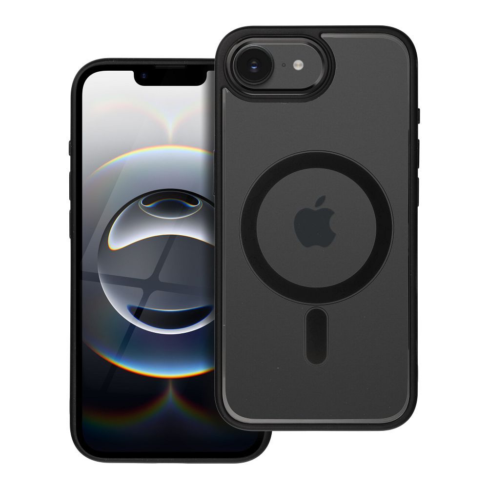 Kryt COLOR EDGE MAG COVER pre IPHONE 16e (SE 4 2025) čierny