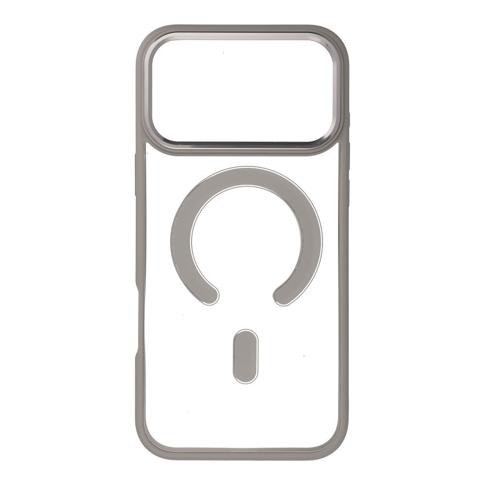 Kryt Case for iPhone 17 PRO MAX Color Edge Mag Cover compatible with MagSafe titanium-gray