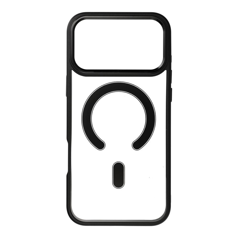 Kryt Case for iPhone 17 PRO MAX Color Edge Mag Cover compatible with MagSafe čierny