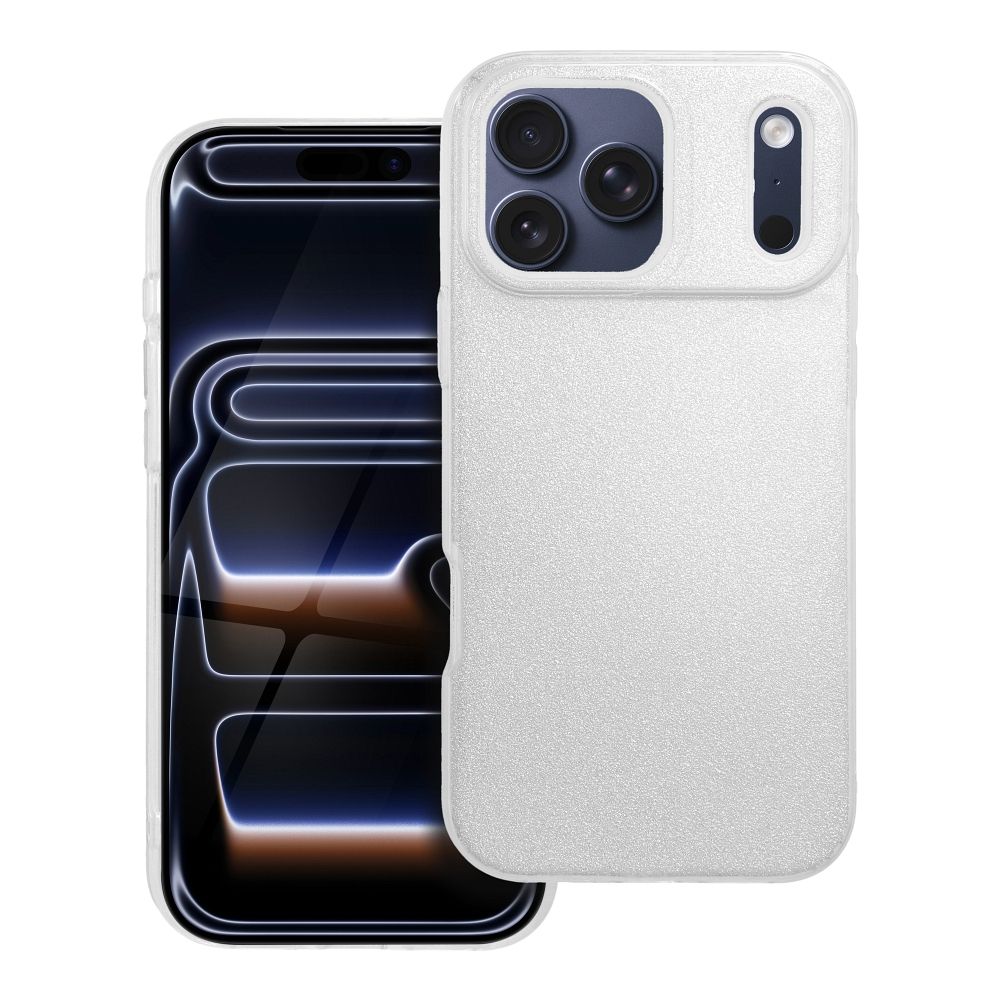 Kryt Case for iPhone 17 PRO MAX Shining strieborný