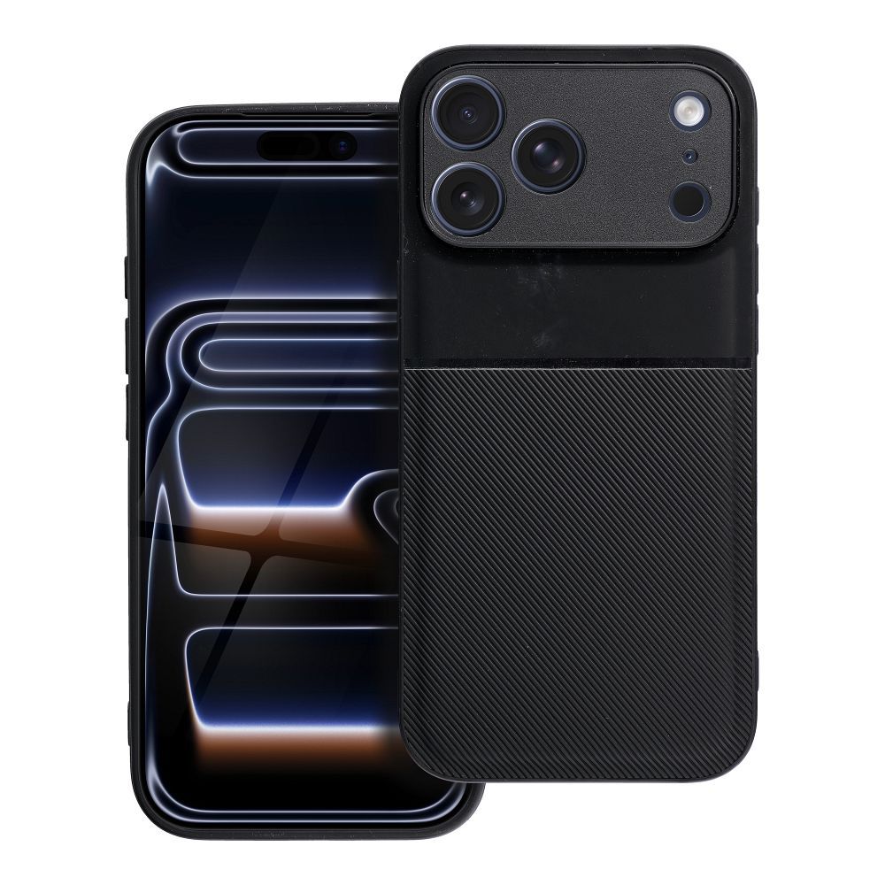 Štýlový kryt Case pre iPhone 17 PRO MAX Noble čierny