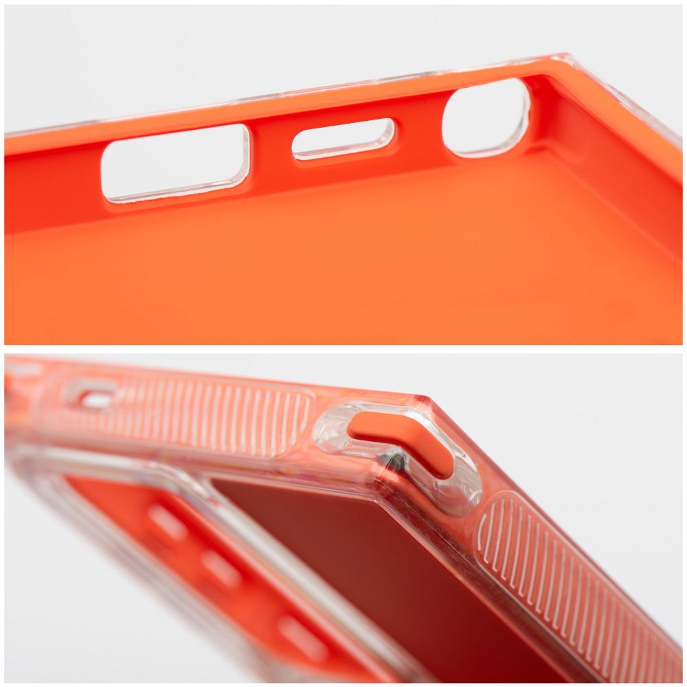 Puzdro pre Samsung A37 5G Matrix oranžové