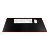 Podložka pod klávesnici a myš 900x400x3mm - čierna / červená