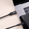Adaptér BASEUS Micro USB / Micro USB typ C - čierny