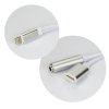 Forcell adaptér pro Apple Iphone 7/7 plus/ 8/8 plus/ X - Jack 3,5 mm strieborný