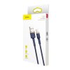 BASEUS kábel Cafule USB / lightning 2.4A 1 meter zlatý-modrý