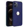 Puzdro Forcell SOFT pre IPHONE 12 Pro Max tmavo modré