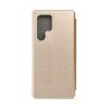 Knižkový obal  Elegance pre SAMSUNG S22 ULTRA zlatý