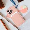 Puzdro CARD case pre IPHONE 7 / 8 / SE 2020 / SE 2022 ružové