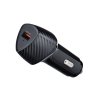 Nabíjačka do auta FORCELL CARBON USB QC 3.0 18W CC50-1A čierna (Spolu 18W)