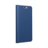Puzdro LUNA Book Carbon pre Xiaomi Mi 11 Lite 5G / Mi 11 Lite LTE ( 4G ) / Mi 11 Lite NE modré