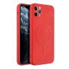 Obal Silicone MagSafe pre IPHONE 11 PRO MAX červený