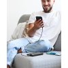 Powerbanka VEGER C10 - 10 000mAh (Micro + Typ C + Lightning 8-pin) čierna