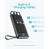Powerbanka VEGER C10 - 10 000mAh (Micro + Typ C + Lightning 8-pin) čierna
