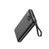 Powerbanka VEGER C10 - 10 000mAh (Micro + Typ C + Lightning 8-pin) čierna