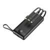 Powerbanka VEGER C20 - 20 000mAh (Micro + Typ C + Lightning 8-pin) čierna