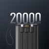 Powerbanka VEGER C20 - 20 000mAh (Micro + Typ C + Lightning 8-pin) čierna